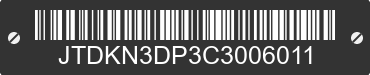 2012 TOYOTA Prius JTDKN3DP3C3006011 VIN decoded