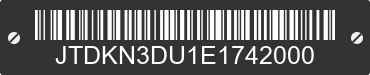 2014 TOYOTA Prius JTDKN3DU1E1742000 VIN decoded