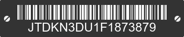 2015 TOYOTA Prius JTDKN3DU1F1873879 VIN decoded