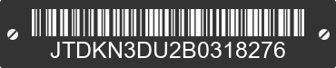 2011 TOYOTA PRIUS JTDKN3DU2B0318276 VIN decoded