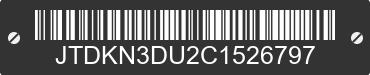2012 TOYOTA Prius JTDKN3DU2C1526797 VIN decoded