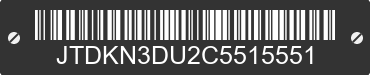 2012 TOYOTA Prius JTDKN3DU2C5515551 VIN decoded