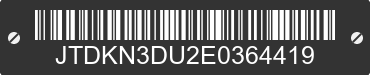 2014 TOYOTA Prius JTDKN3DU2E0364419 VIN decoded