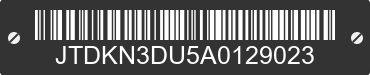 2010 TOYOTA PRIUS JTDKN3DU5A0129023 VIN decoded