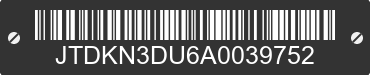 2010 TOYOTA PRIUS JTDKN3DU6A0039752 VIN decoded
