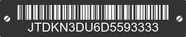 2013 TOYOTA PRIUS JTDKN3DU6D5593333 VIN decoded