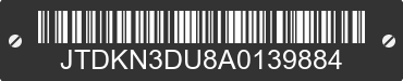 2010 TOYOTA Prius JTDKN3DU8A0139884 VIN decoded
