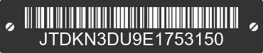 2014 TOYOTA Prius JTDKN3DU9E1753150 VIN decoded