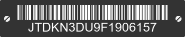 2015 TOYOTA Prius JTDKN3DU9F1906157 VIN decoded