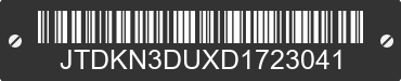 2013 TOYOTA Prius JTDKN3DUXD1723041 VIN decoded