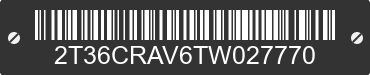 2026 TOYOTA RAV4 2T36CRAV6TW027770 VIN decoded