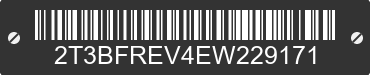 2014 TOYOTA RAV4 2T3BFREV4EW229171 VIN decoded