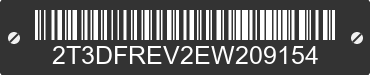 2014 TOYOTA RAV4 2T3DFREV2EW209154 VIN decoded