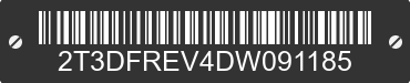 2013 TOYOTA RAV4 2T3DFREV4DW091185 VIN decoded