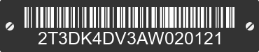 2010 TOYOTA RAV4 2T3DK4DV3AW020121 VIN decoded
