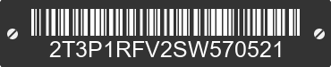 2025 TOYOTA RAV4 2T3P1RFV2SW570521 VIN decoded