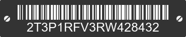 2024 TOYOTA RAV4 2T3P1RFV3RW428432 VIN decoded
