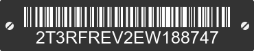 2014 TOYOTA RAV4 2T3RFREV2EW188747 VIN decoded