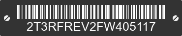 2015 TOYOTA RAV4 2T3RFREV2FW405117 VIN decoded