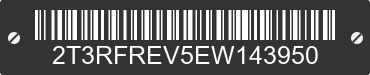 2014 TOYOTA RAV4 2T3RFREV5EW143950 VIN decoded