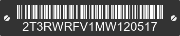 2021 TOYOTA RAV4 2T3RWRFV1MW120517 VIN decoded