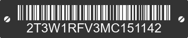 2021 TOYOTA RAV4 2T3W1RFV3MC151142 VIN decoded