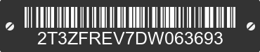 2013 TOYOTA RAV4 2T3ZFREV7DW063693 VIN decoded