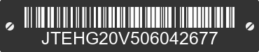 0 TOYOTA RAV4 JTEHG20V506042677 VIN decoded