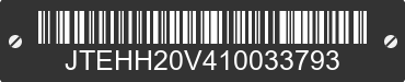 2001 TOYOTA RAV4 JTEHH20V410033793 VIN decoded