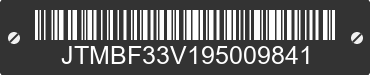 2009 TOYOTA RAV4 JTMBF33V195009841 VIN decoded