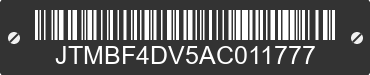 2010 TOYOTA RAV4 JTMBF4DV5AC011777 VIN decoded