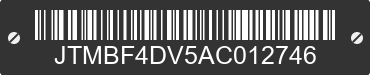 2010 TOYOTA RAV4 JTMBF4DV5AC012746 VIN decoded