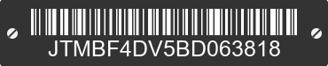 2011 TOYOTA RAV4 JTMBF4DV5BD063818 VIN decoded