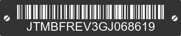 2016 TOYOTA RAV4 JTMBFREV3GJ068619 VIN decoded