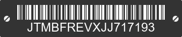 2018 TOYOTA RAV4 JTMBFREVXJJ717193 VIN decoded