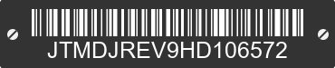 2017 TOYOTA RAV4 JTMDJREV9HD106572 VIN decoded