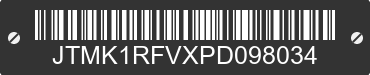 2023 TOYOTA RAV4 JTMK1RFVXPD098034 VIN decoded