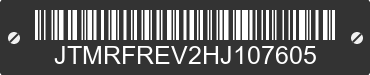 2017 TOYOTA RAV4 JTMRFREV2HJ107605 VIN decoded