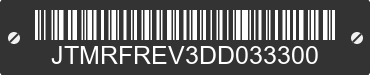 2013 TOYOTA RAV4 JTMRFREV3DD033300 VIN decoded