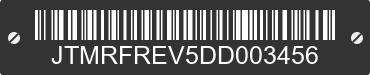 2013 TOYOTA RAV4 JTMRFREV5DD003456 VIN decoded