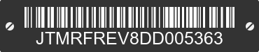 2013 TOYOTA RAV4 JTMRFREV8DD005363 VIN decoded