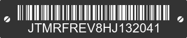 2017 TOYOTA RAV4 JTMRFREV8HJ132041 VIN decoded