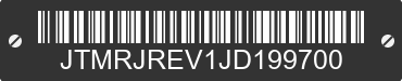 2018 TOYOTA RAV4 JTMRJREV1JD199700 VIN decoded