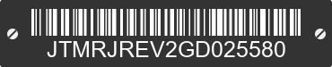 2016 TOYOTA RAV4 JTMRJREV2GD025580 VIN decoded