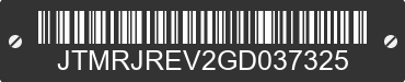 2016 TOYOTA RAV4 JTMRJREV2GD037325 VIN decoded