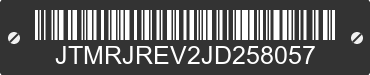 2018 TOYOTA RAV4 JTMRJREV2JD258057 VIN decoded