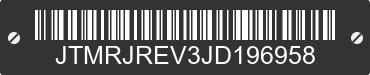 2018 TOYOTA RAV4 JTMRJREV3JD196958 VIN decoded