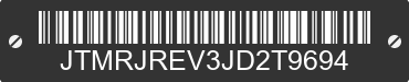 2018 TOYOTA RAV4 JTMRJREV3JD2T9694 VIN decoded