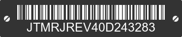 0 TOYOTA RAV4 JTMRJREV40D243283 VIN decoded