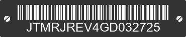 2016 TOYOTA RAV4 JTMRJREV4GD032725 VIN decoded